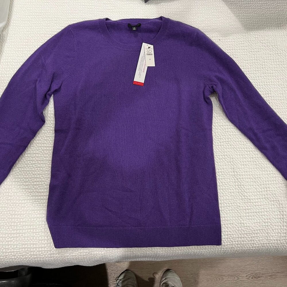 Talbots Cashmere Crewneck Sweater
